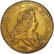 Dobra 24 Escudos - João V Lisboa mint obverse image