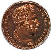 20 Francs - Léopold I Pattern obverse image