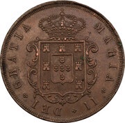20 Réis - Maria II obverse image