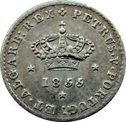 50 Reis - Pedro V obverse image