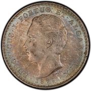500 Réis - Luis I obverse image
