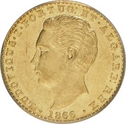 2000 Reis - Luiz I obverse image