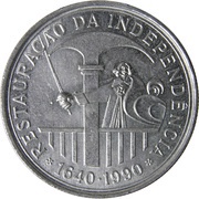 100 Escudos Restoration of Independence reverse image