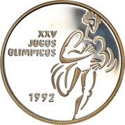 200 Escudos XXV Olympic Games; Silver reverse image