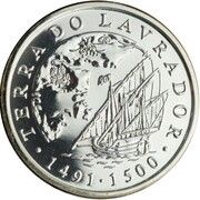 200 Escudos Terra do Lavrador, Silver reverse image