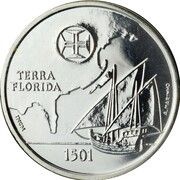 200 Escudos Florida, Silver, Portugal, 2000 reverse image