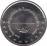 5 Euros Equal Opportunity, Portugal, 2007 reverse image
