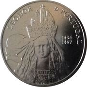 5 Euros Leonor of Portugal, Portugal, 2014 reverse image