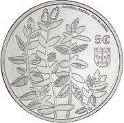 5 Euros Longleaf spearmint (mentha longifolia obverse image