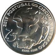 7½ Euros 500th anniversary of Magellan circun-navigation obverse image