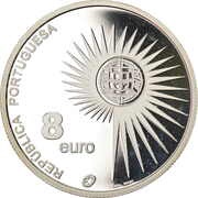 8 Euros Enlargement of European Union; .925 Silver obverse image