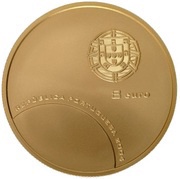 8 Euros Football - The Keeper's Save; Gold obverse image