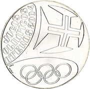 10 Euros Olympic Games, Portugal, 2004 reverse image
