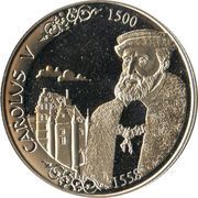 500 Francs - Albert II Charles V, Belgium, 2000 reverse image
