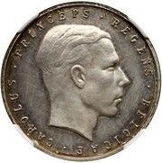 1000 Francs Pattern obverse image