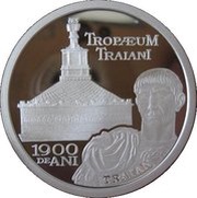 10 Lei Tropaeum Traiani, Romania, 2009 reverse image