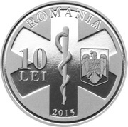 10 Lei SMURD obverse image