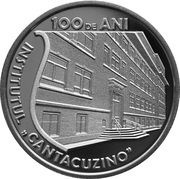10 Lei Cantacuzino Institute, Romania, 2021 reverse image