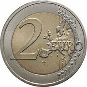 2 Euros Jan van Eyck, Belgium, 2020 reverse image