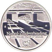 10 Euros - Albert II Belgian Railway reverse image