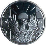 10 Euros - Albert II Armistice Anniversary reverse image