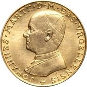 1 Sobirana - Joan Martí i Alanis Episcopal Co-Prince; Latin obverse image