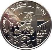 10 Euros The Arnolfini portrait obverse image