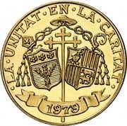 1 Sobirana - Joan Martí i Alanis Episcopal Co-Prince; Catalan reverse image