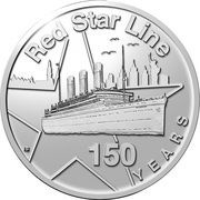 20 Euros Red Star Line reverse image