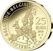 25 Euros Audrey Hepburn obverse image