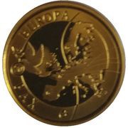 50 Euros 70 years of peace in Europe, Belgium, 2015 reverse image