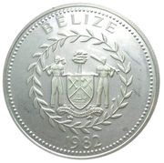 5 Dollars Keel-Billed Toucan; Silver obverse image