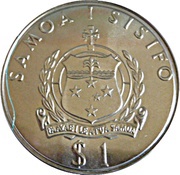 1 Tala - Tanumafili II South Pacific Games obverse image