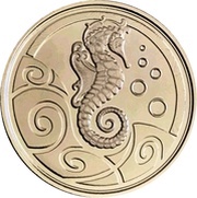 2 Tala Seahorse, Samoa, 2019 reverse image