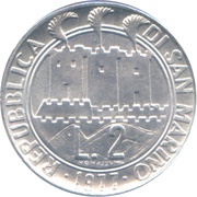 2 Lire Sea obverse image