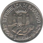 5 Lire Ecology obverse image