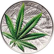 1000 Francs CFA Cannabis Sativa, Benin, 2016 reverse image