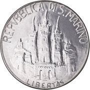 100 Lire Guglielmo Marconi obverse image