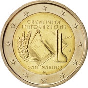 2 Euros Creativity and Innovation obverse image
