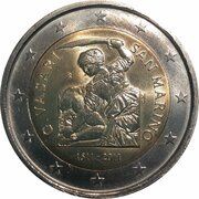 2 Euros Giorgio Vasari obverse image
