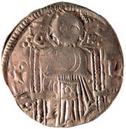 Dinar - Stefan Uroš IV Dušan, Serbia, 1331-1355 reverse image