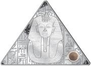 10 Dollars Tutankhamun; Death Mask, Sierra Leone, 2022 reverse image