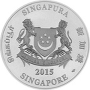 25 Dollars Year of the Goat obverse image