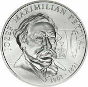 200 Korún Jozef Maximilian Petzval, Slovakia, 2007 reverse image