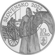 10 Euros Slovak emigration to Kovačica obverse image
