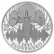 10 Euros Czechoslovak Radio obverse image