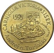 5 Tolarjev Battle of Sisek reverse image