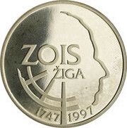 500 Tolarjev Zois Žiga reverse image