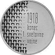 30 Euros End of the First World War, Slovenia, 2018 reverse image