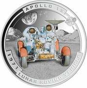 ½ Dollar - Elizabeth II Apollo 15, Solomon Islands, 2020 reverse image
